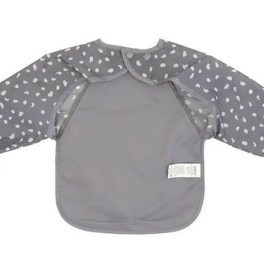 All4Ella Long Sleeve Waterproof Bib - Grey