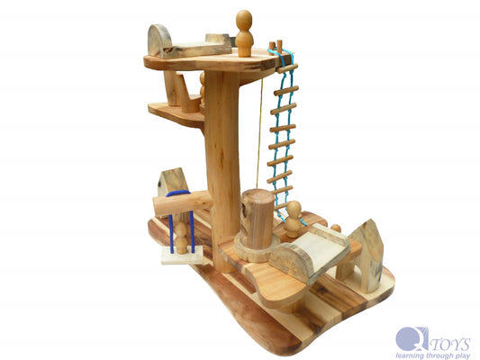 Qtoys Wooden Gnomes House