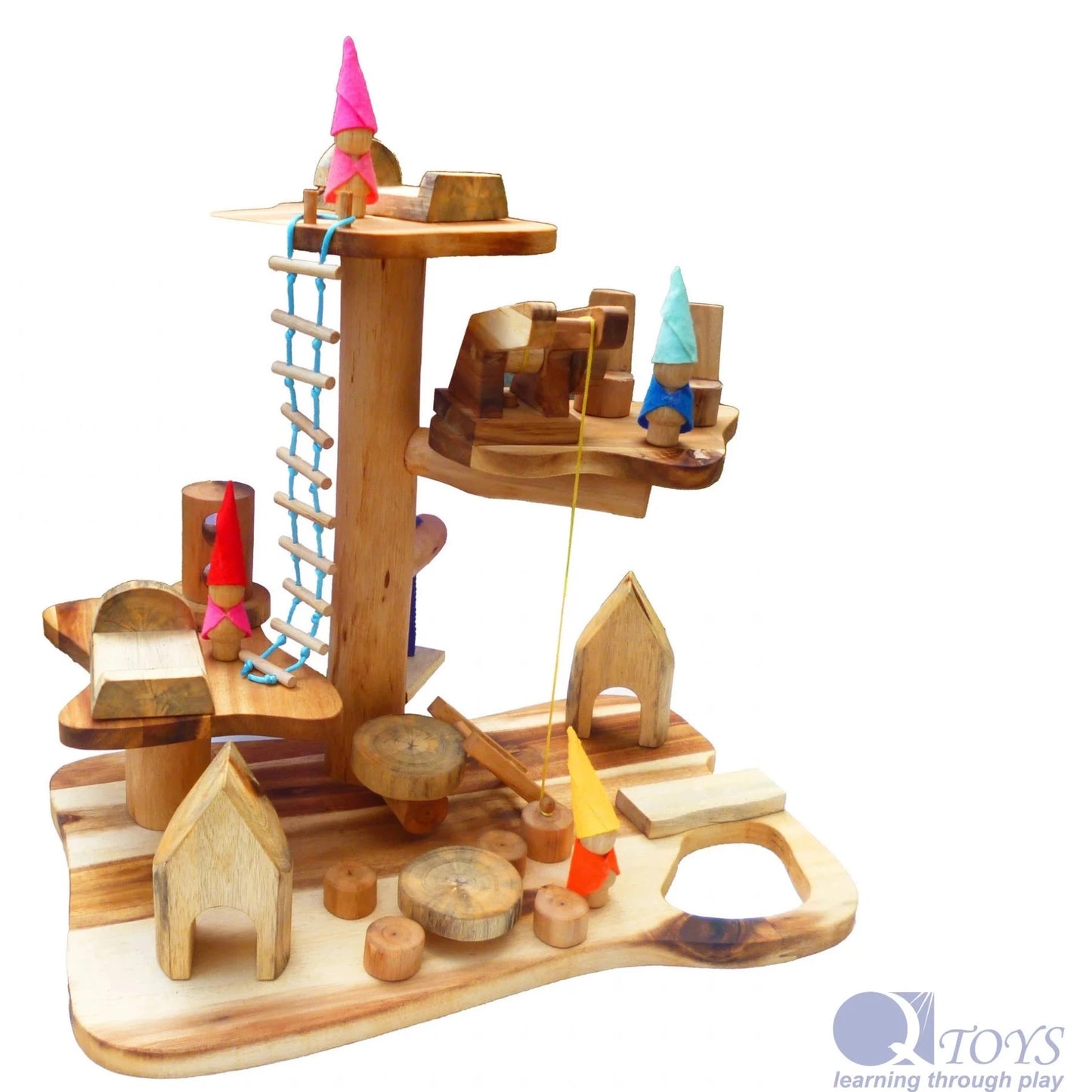 Qtoys Wooden Gnomes House