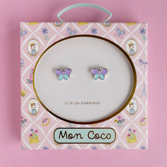 Clip-On Earrings Butterfly