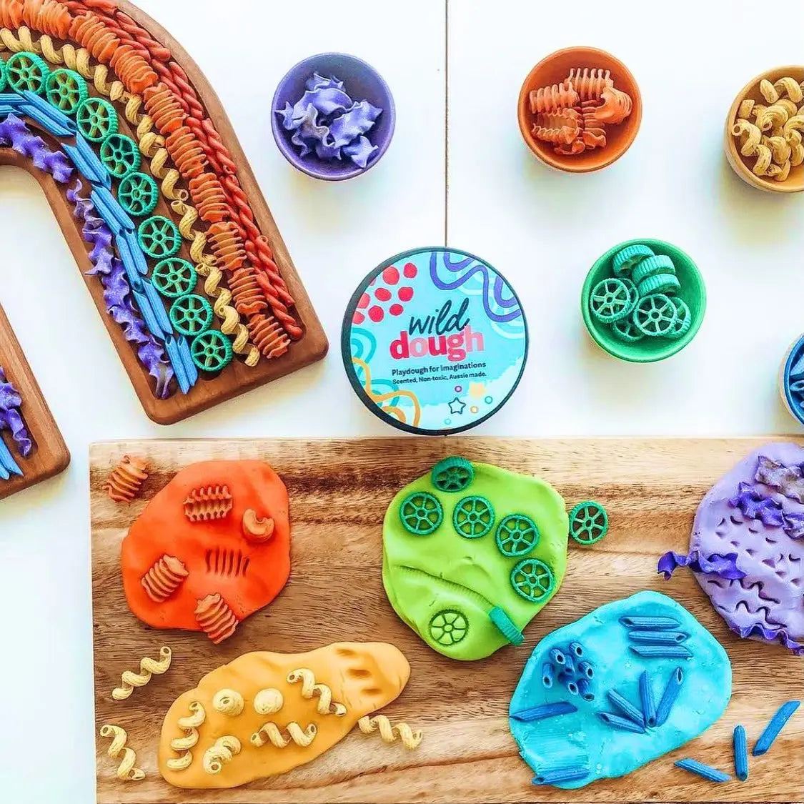 Wild Dough Pacific Blue Playdough 280g