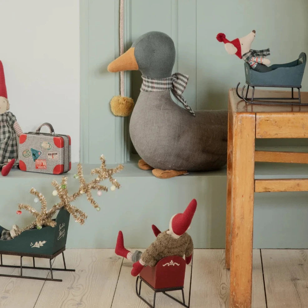 Maileg Sleigh for Mouse - Green