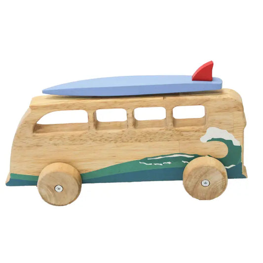 Qtoys Wooden Surfing Van