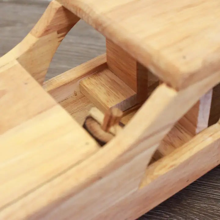 Qtoys Natural Wooden CRV Car
