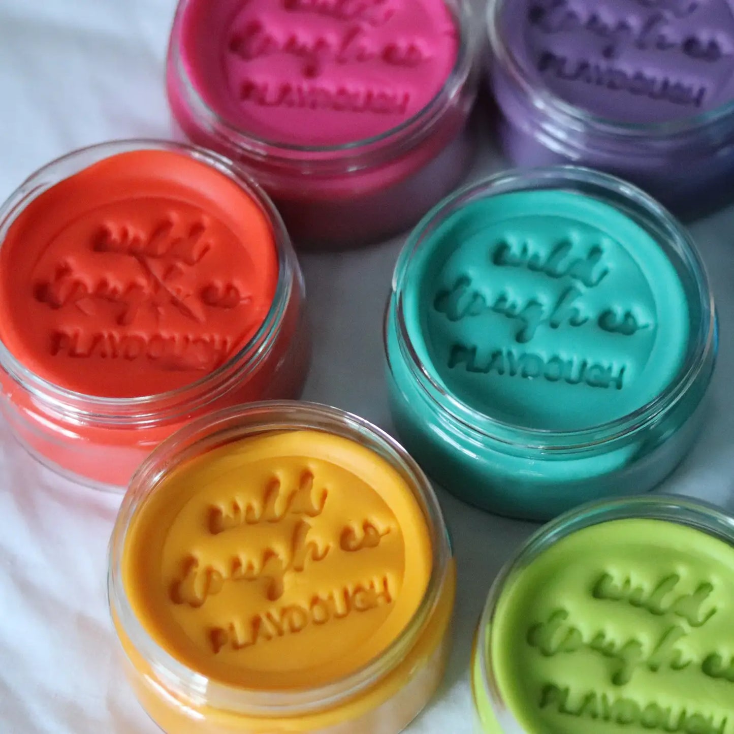 Wild Dough Sea Glass Teal Playdough 280g