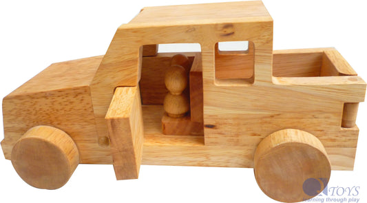 Qtoys Wooden Safari Jeep