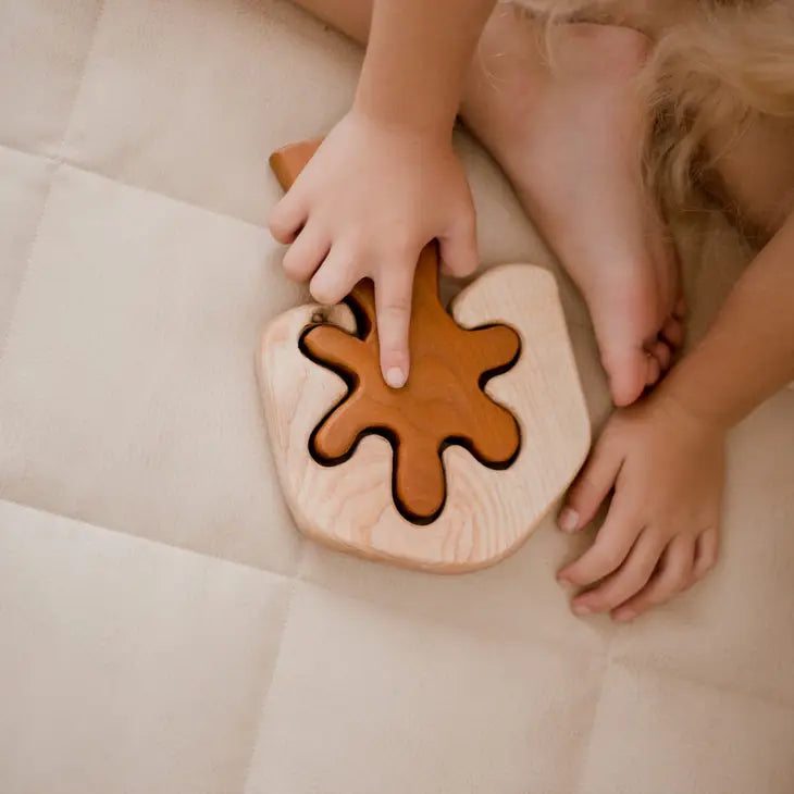 Qtoys Wooden Two Toned Wooden Trees set of 3