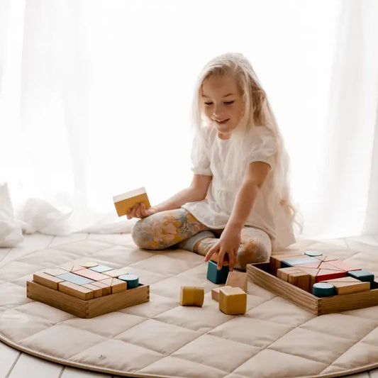 Qtoys Wooden Sound Blocks 15 Pcs