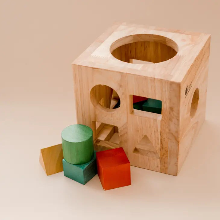 Qtoys Wooden Shape Post Box