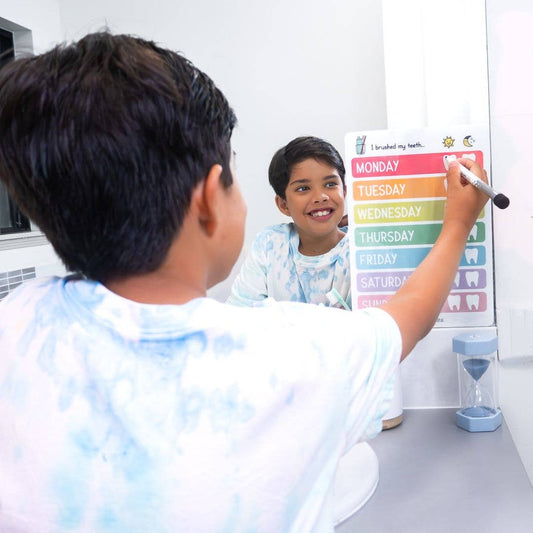 Toothbrush Chart (NEW removeable material)