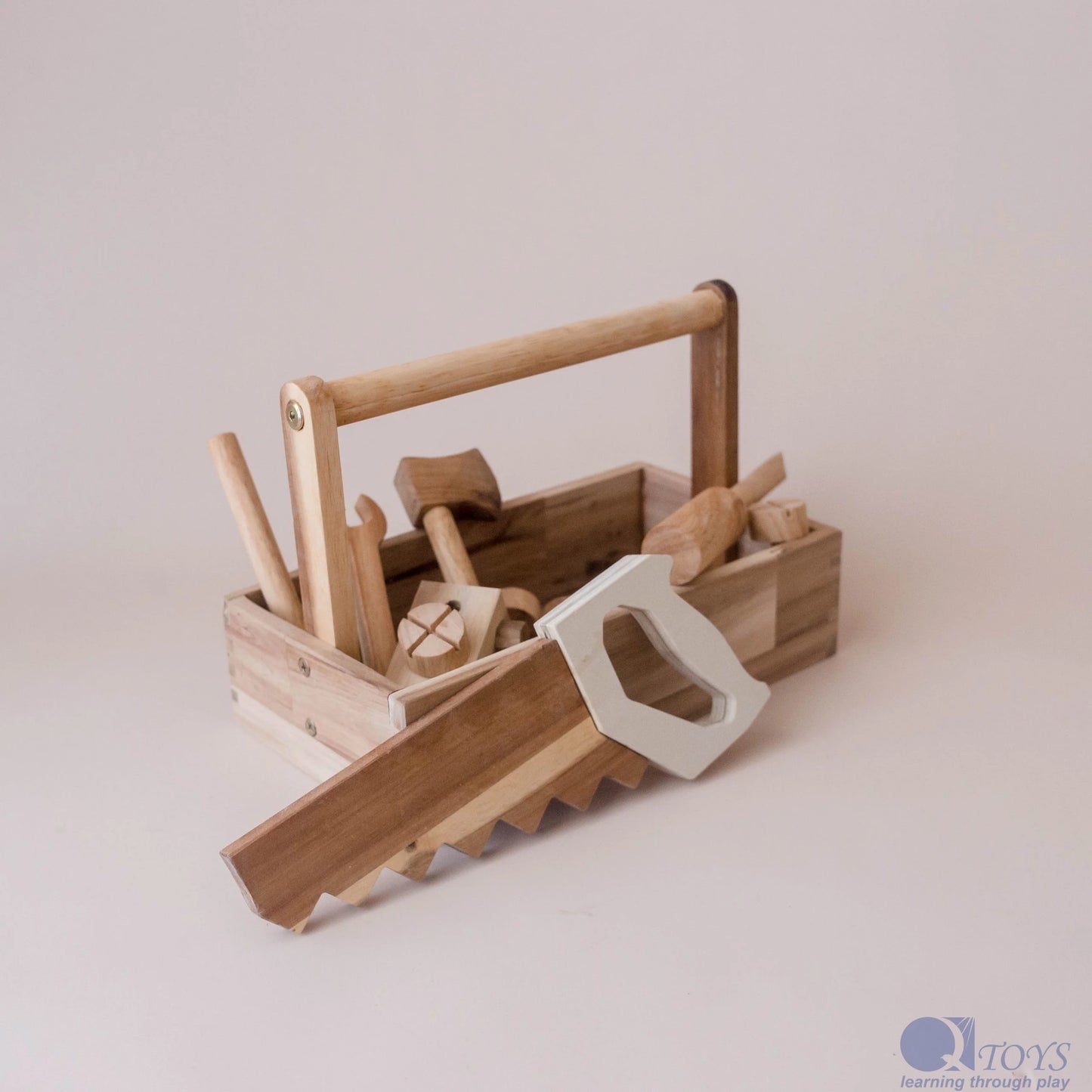 Qtoys Wooden Tool Set