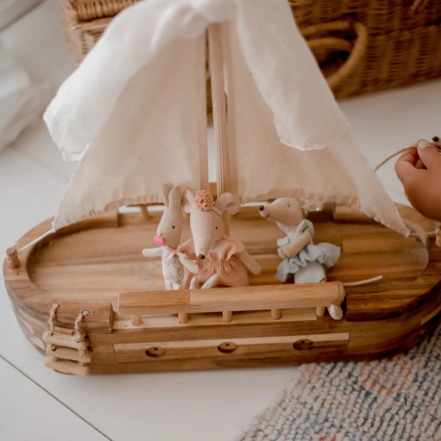 Qtoys Wooden Adventure Ship