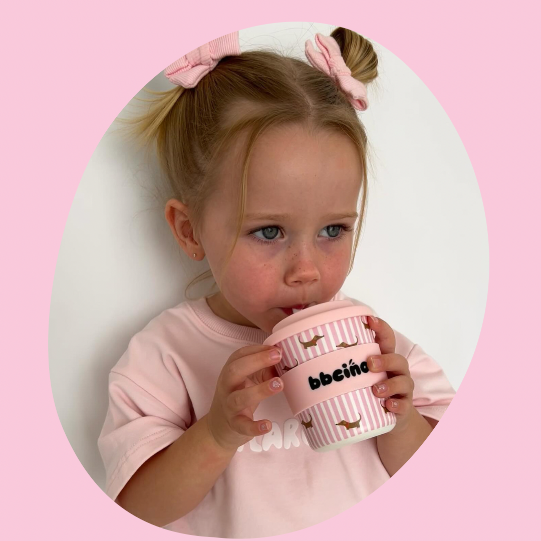 BBcino Cup Dash in Pink; BambinoCino 240ml