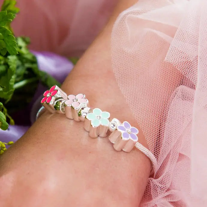 Charm Bracelet - Petite Fleur Bouquet