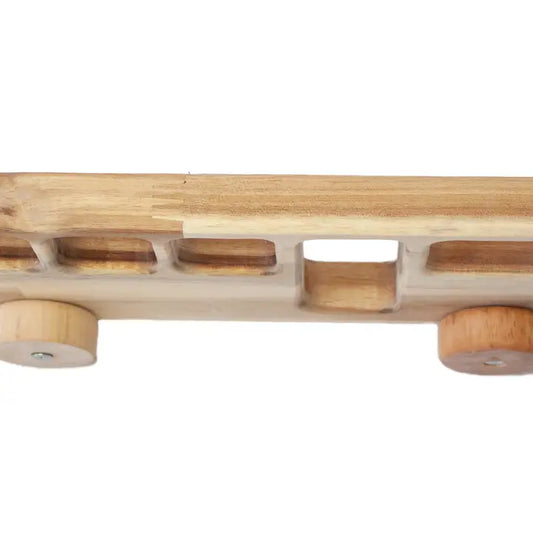 Qtoys Wooden Natural Bus