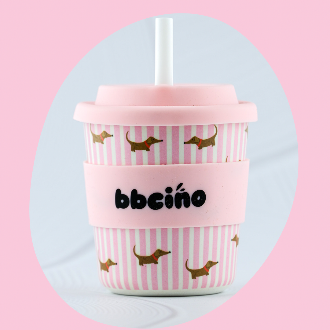 BBcino Cup Dash in Pink; BambinoCino 240ml