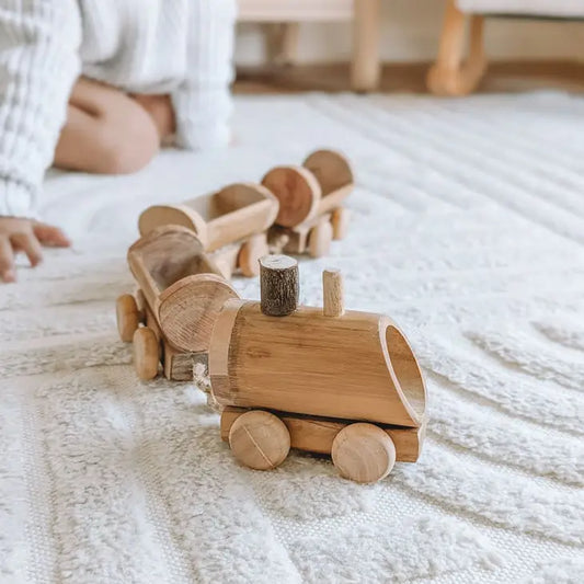 Qtoys Bamboo Train