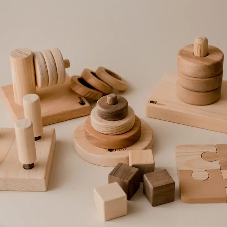 Qtoys Wooden Keepsake Second Birthday Set