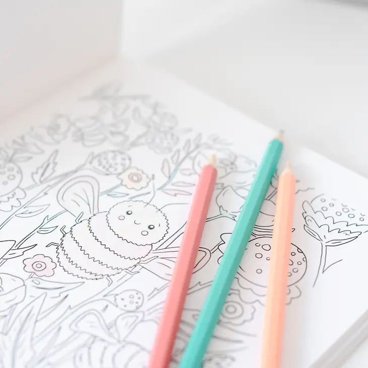 Mindful and Co Kids Abcs of Mindfulness Book - Coral