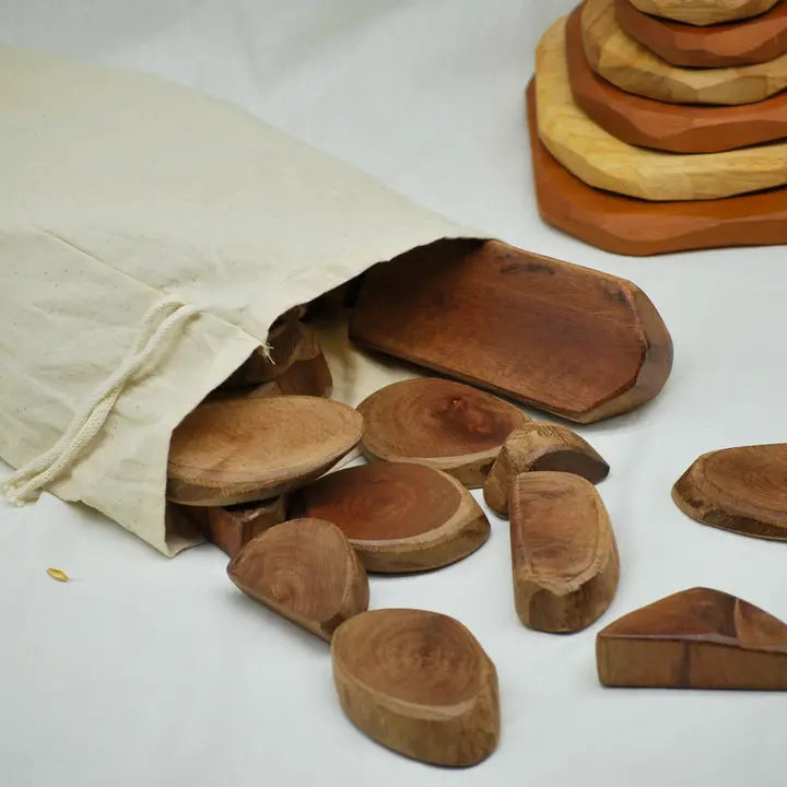 Qtoys Natural Block 20 Pcs