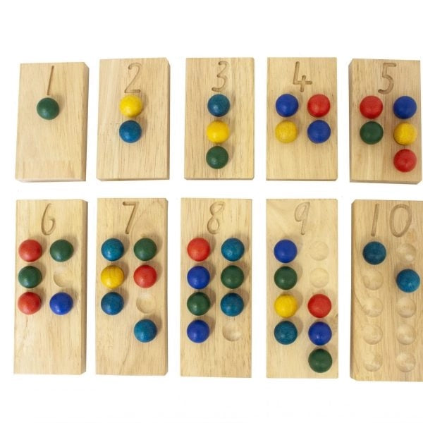 Qtoys Wooden Counting and Maths Set