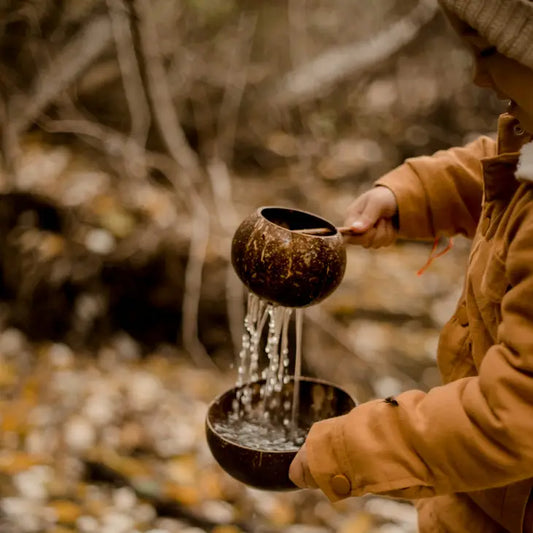 Qtoys Bamboo Beach Play Basket