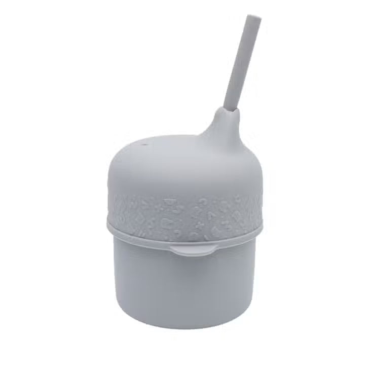 We Might Be Tiny Sippie Cup Set - Grey