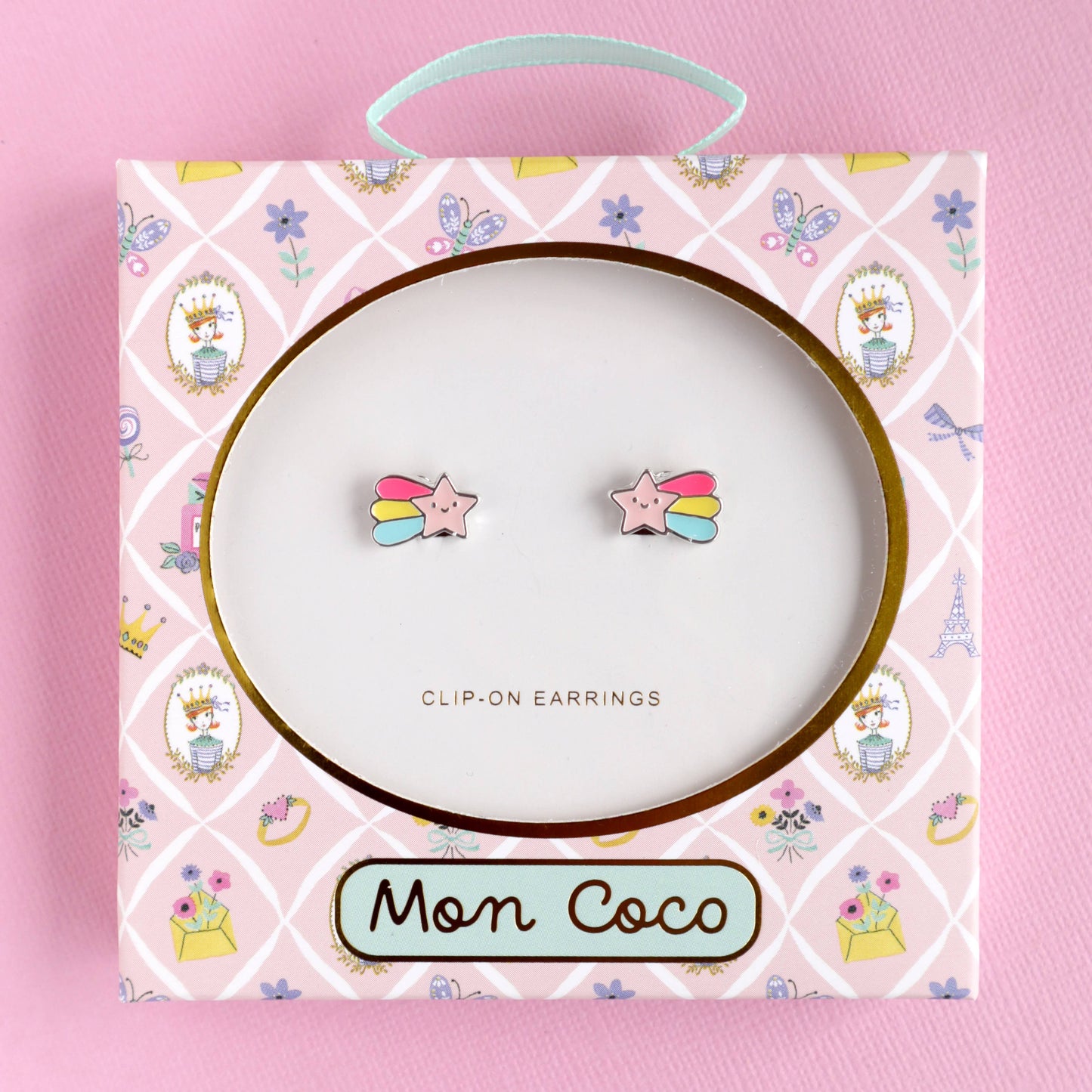 Clip-On Earrings Shooting Star