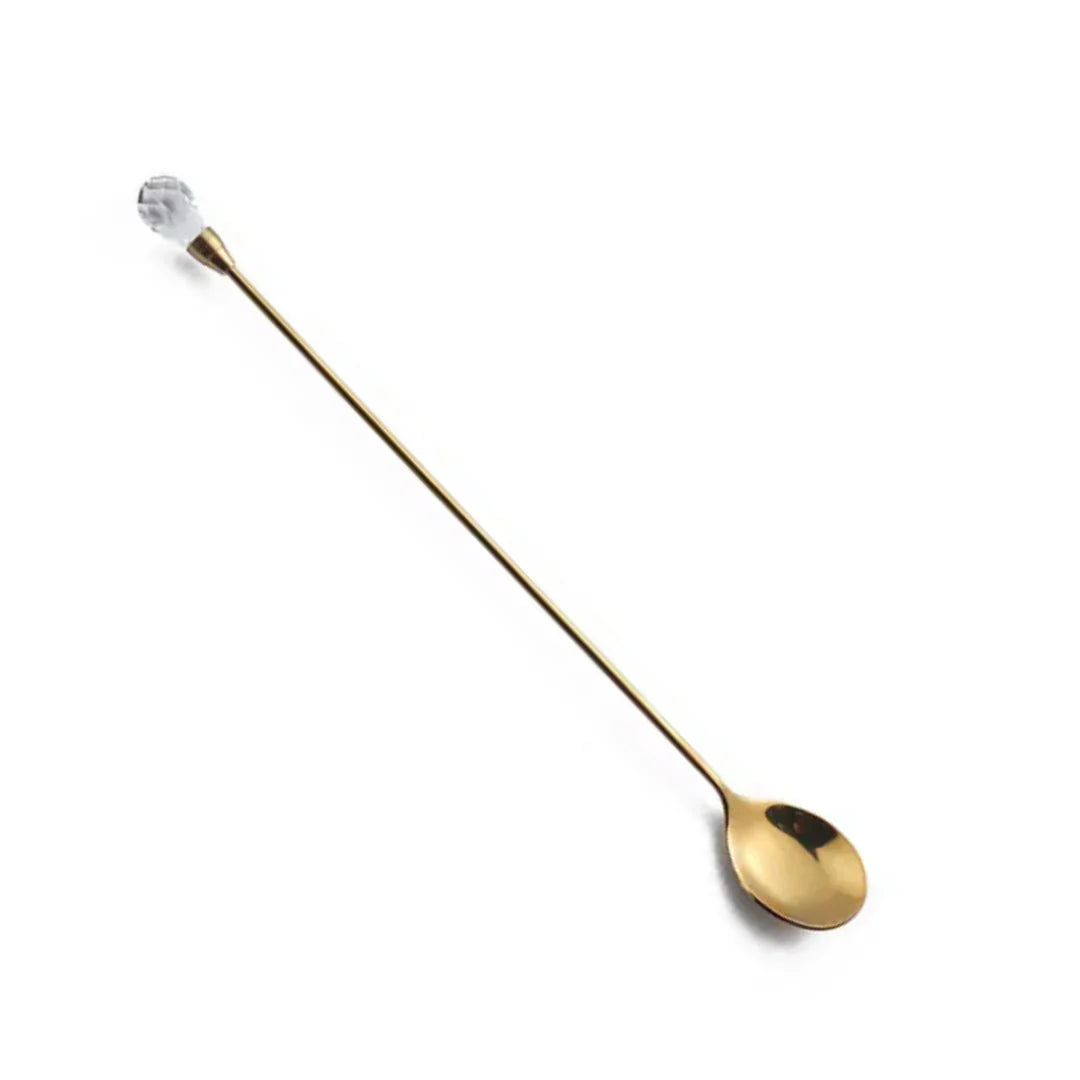 Gem Stone Potion Stirring Spoon