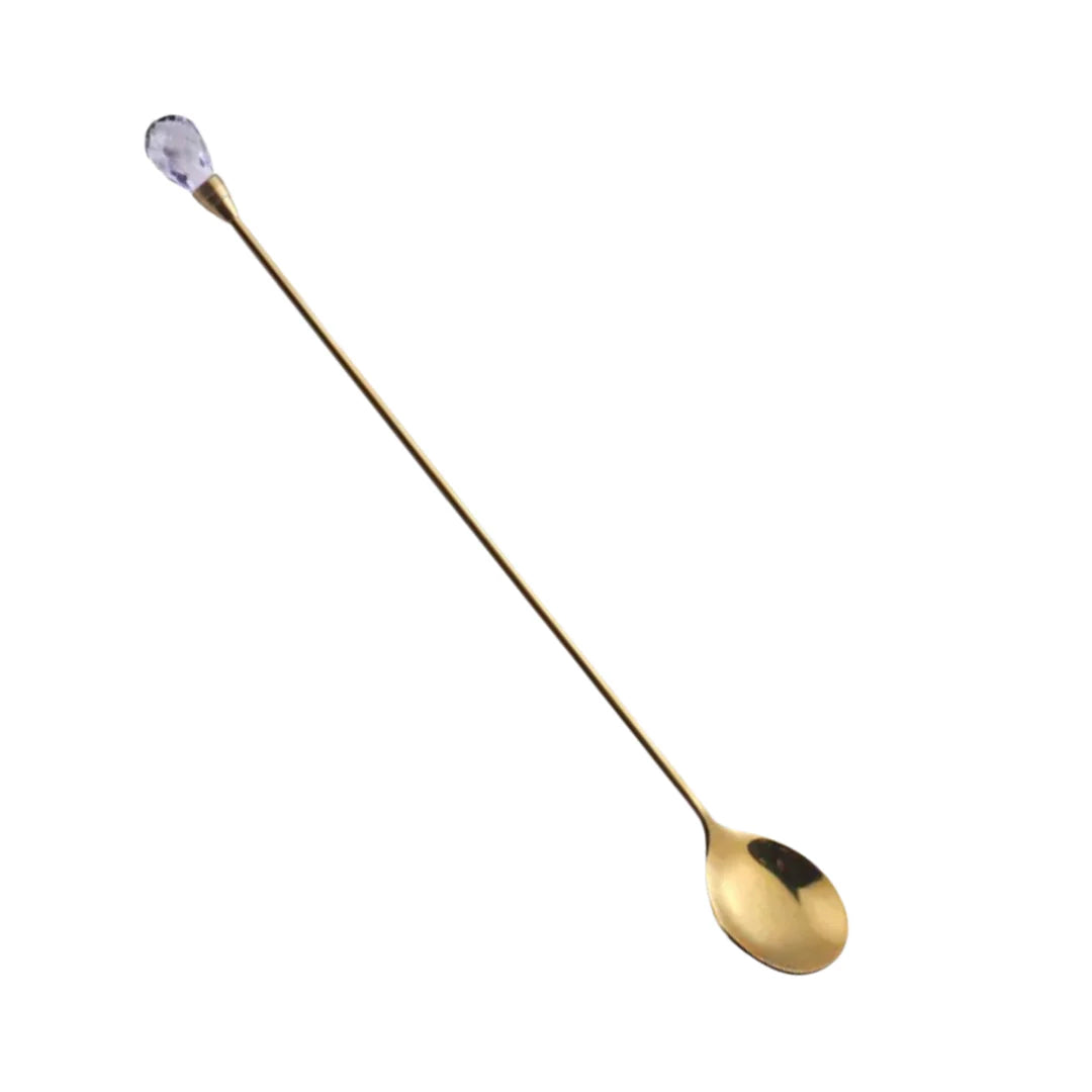 Gem Stone Potion Stirring Spoon