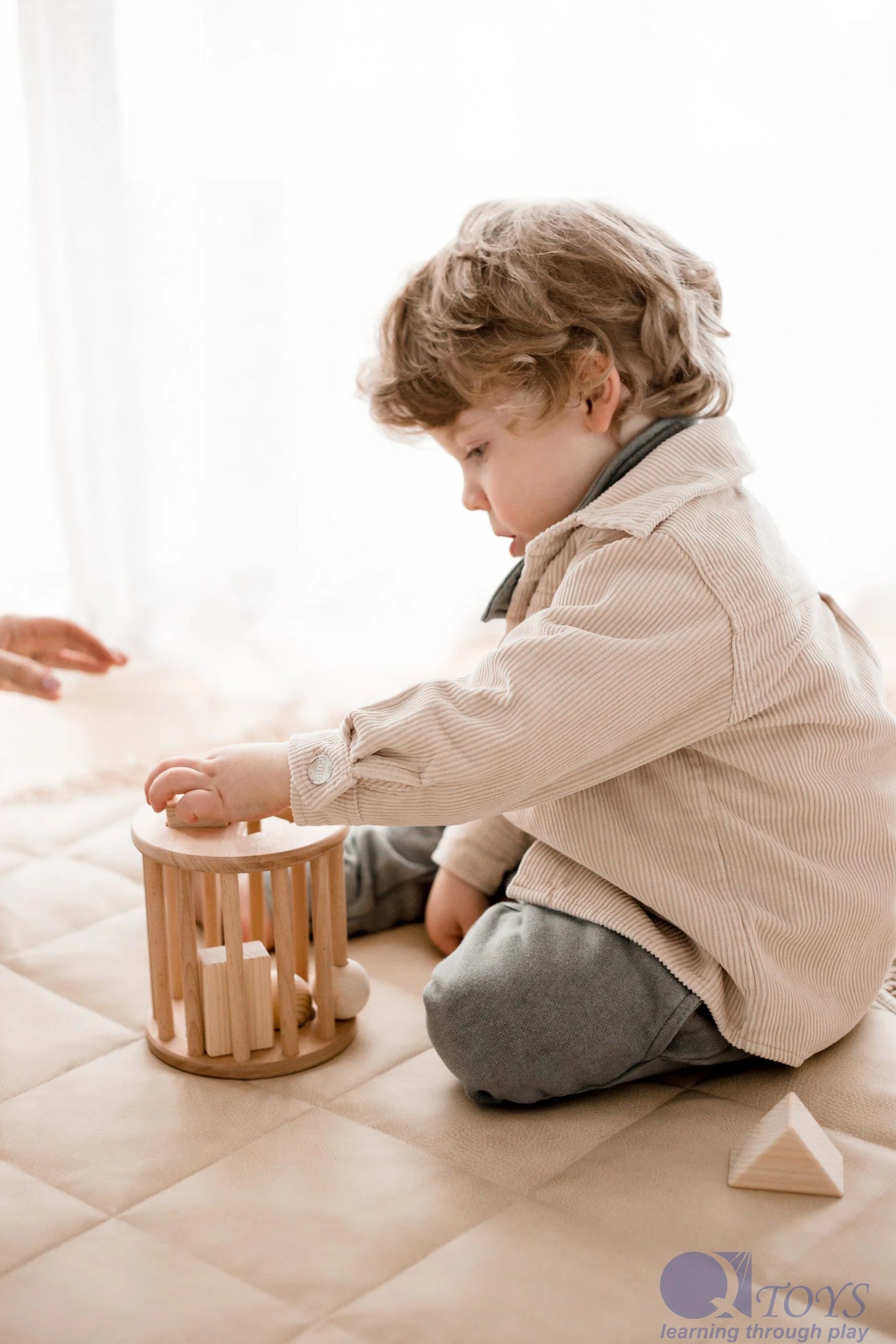 Qtoys Wooden Shape Sorter