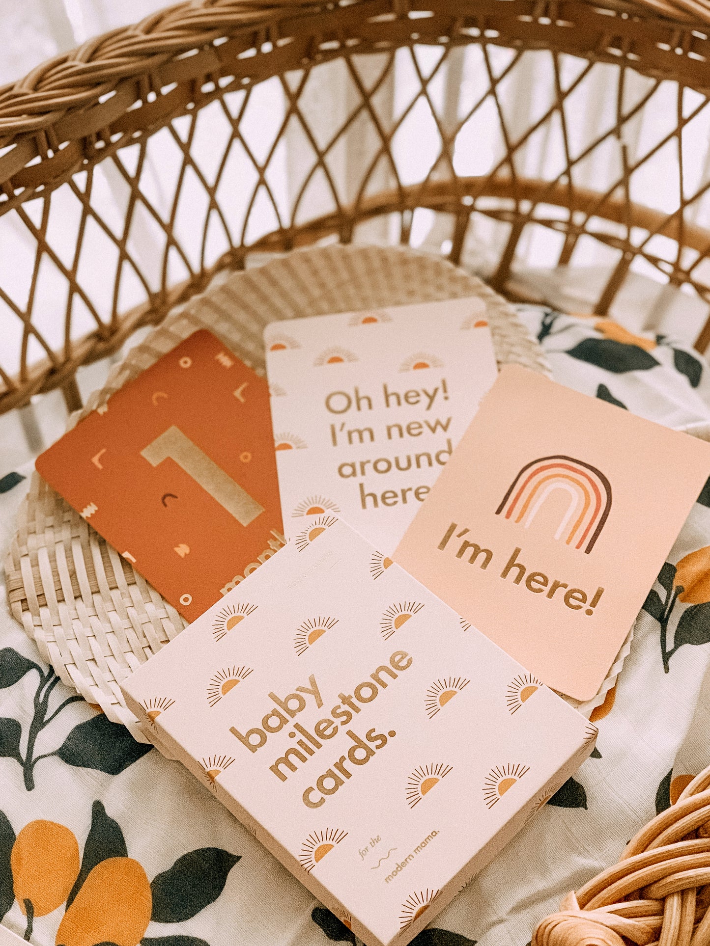 Baby Milestone Cards - Boho
