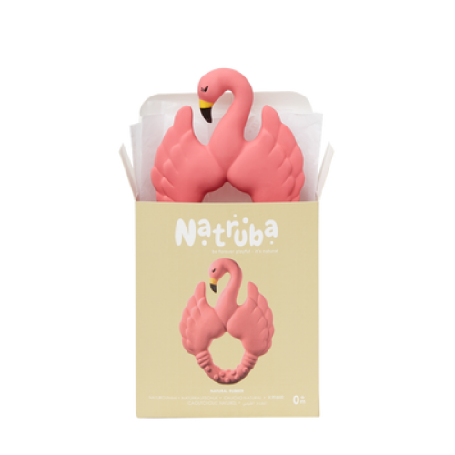 Natruba Teether Flamingo