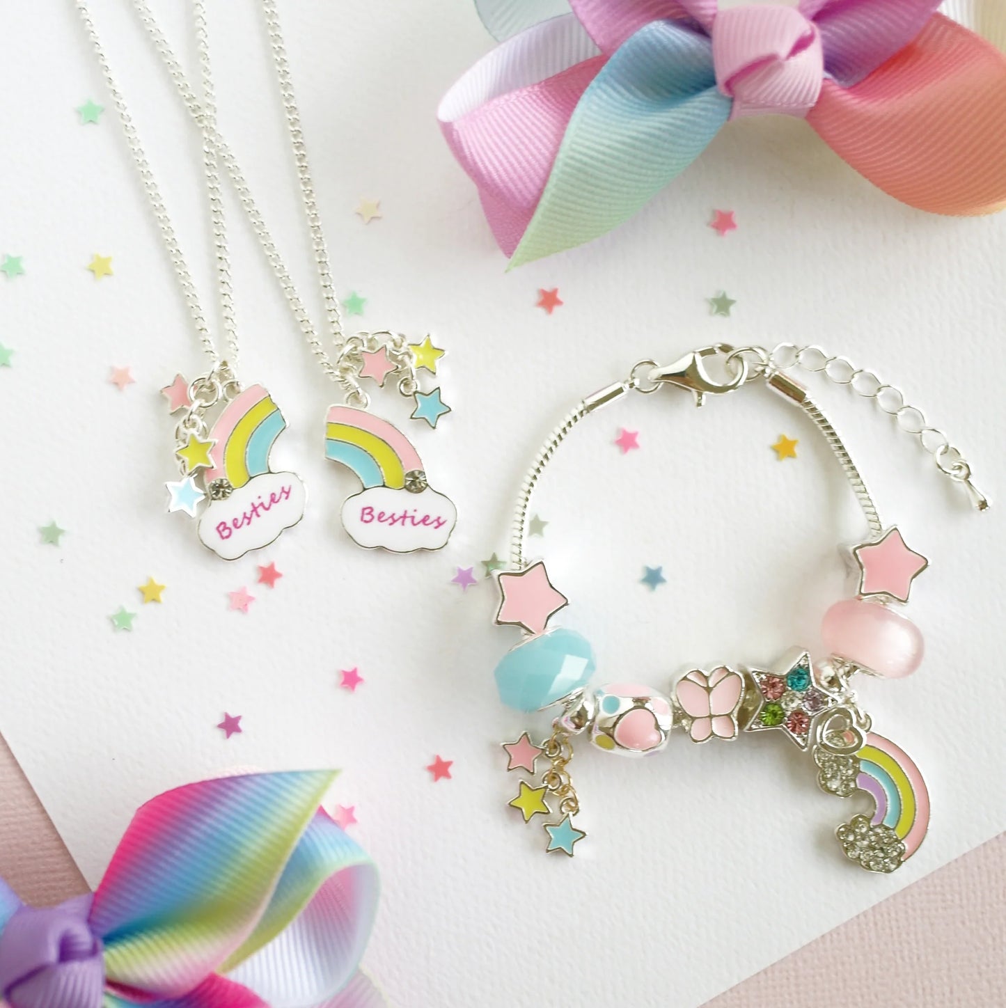 Charm Bracelet - Somewhere over the rainbow