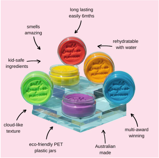 Wild Dough Flamingo Pink Playdough 280g