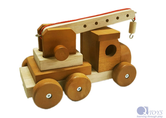 Qtoys Wooden Crane