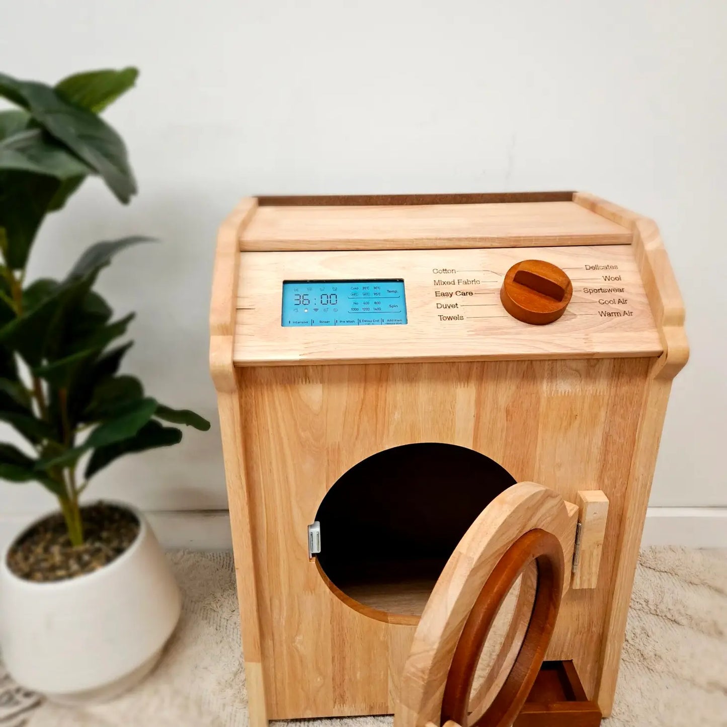 Qtoys Wooden Washing Machine