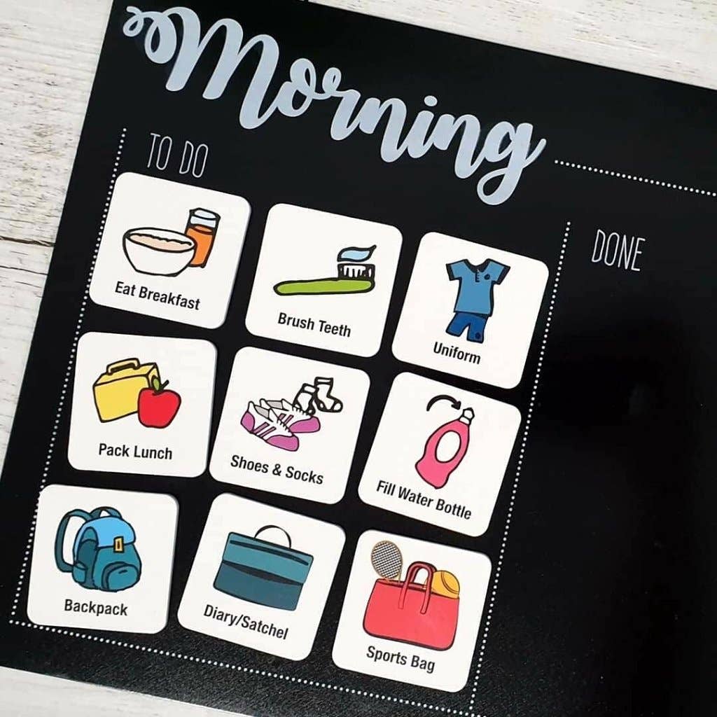 Before & After School Routine Chart (A4)