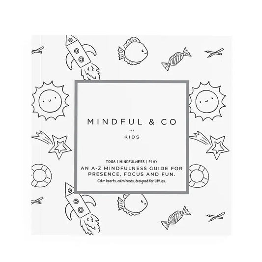 Mindful and Co Kids Abcs of Mindfulness Book - Coral