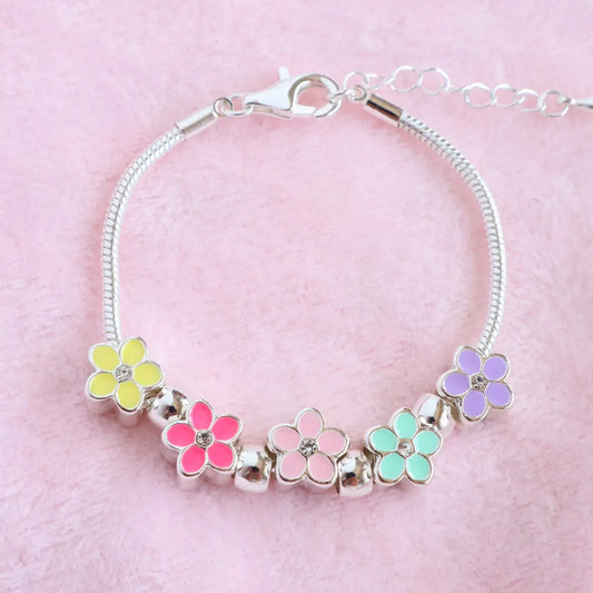 Charm Bracelet - Petite Fleur Bouquet