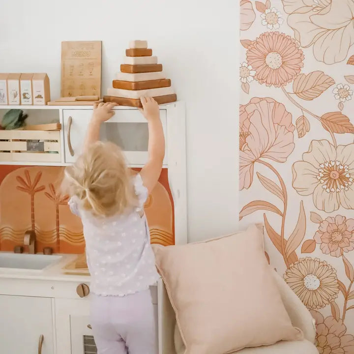 Qtoys Wooden Stacking Triangle