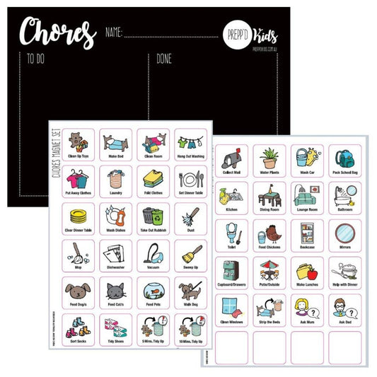 Chore Chart Set (A4)