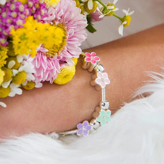 Charm Bracelet - Petite Fleur Bouquet