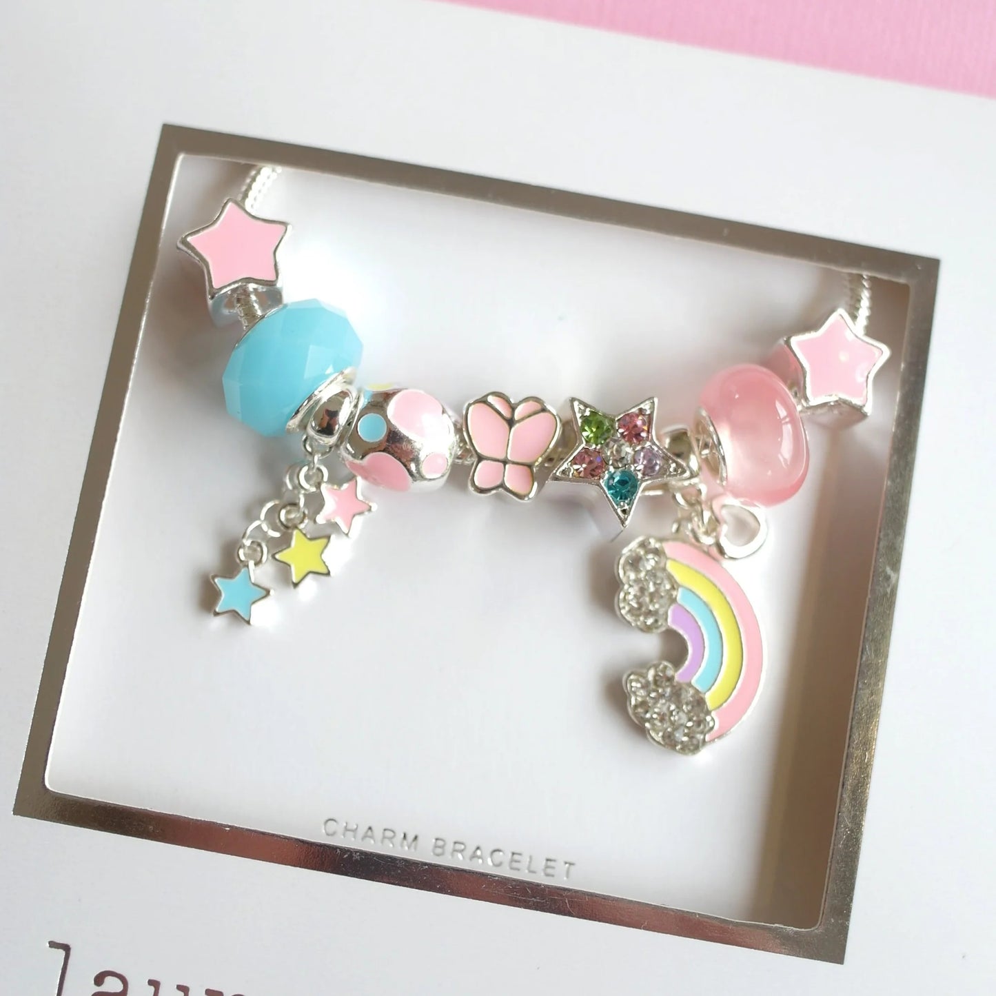 Charm Bracelet - Somewhere over the rainbow