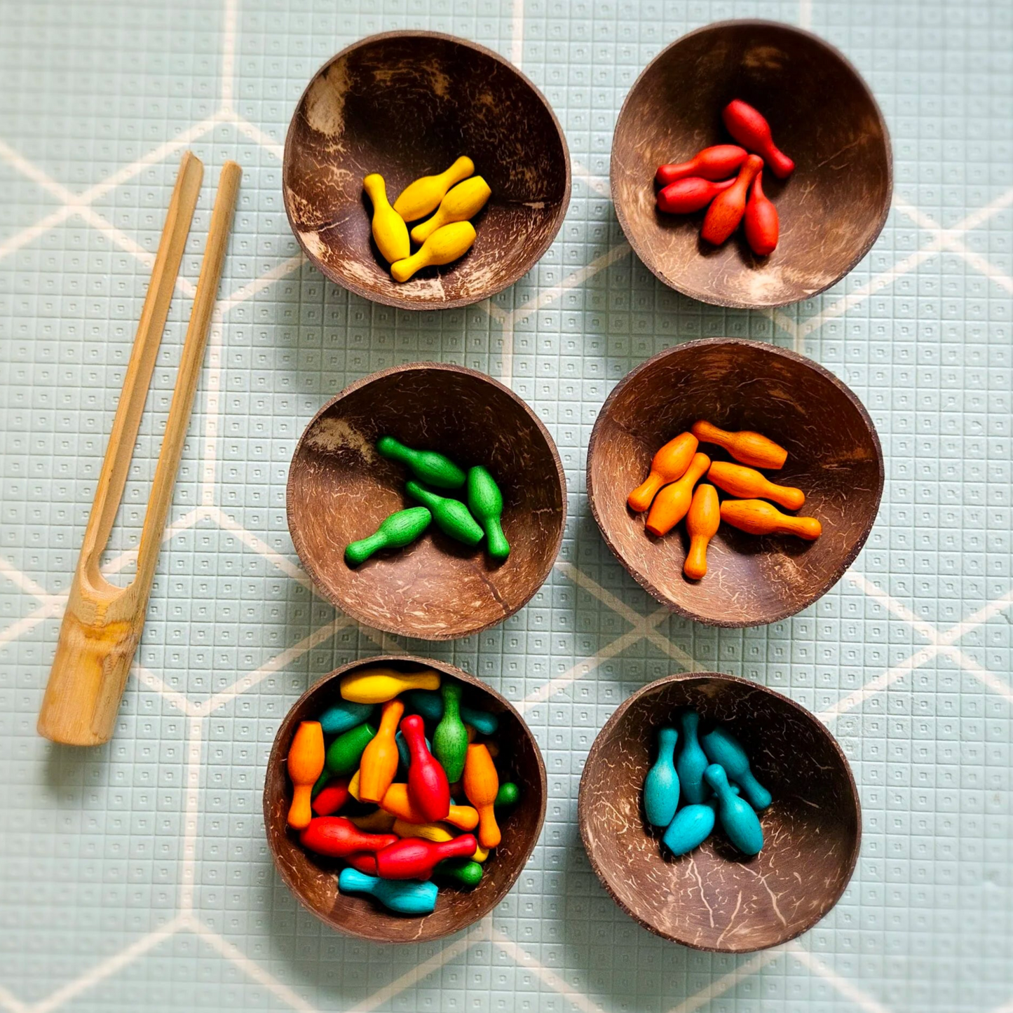 Qtoys Coco Dipping Bowls Set of 6