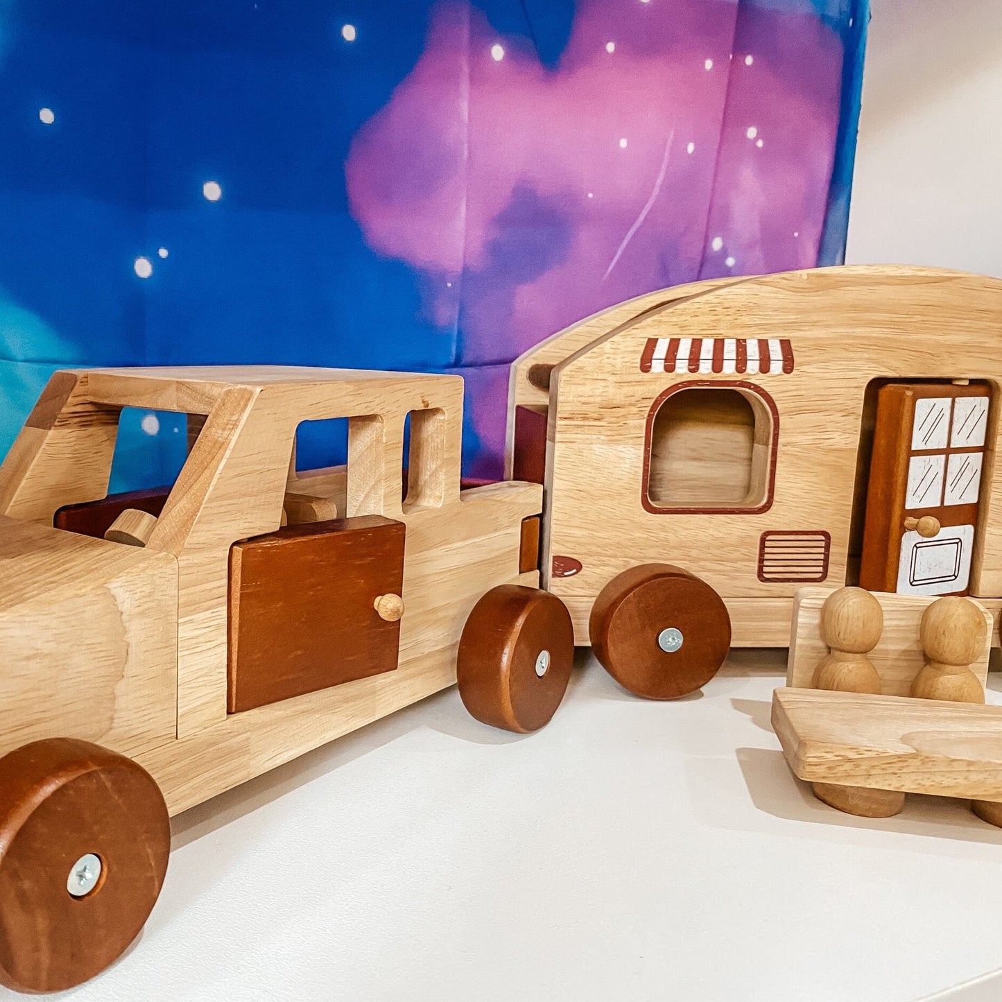 Qtoys Wooden Camper Van