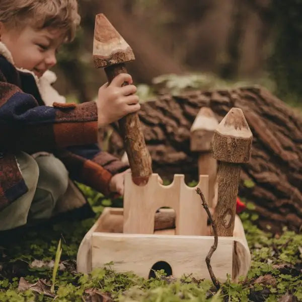 Qtoys Wooden Fairy Castle