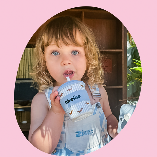 BBcino Cup Dash in Blue; BambinoCino 240ml