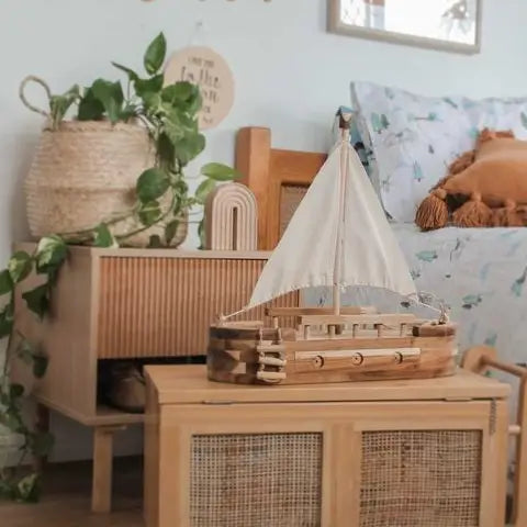 Qtoys Wooden Adventure Ship