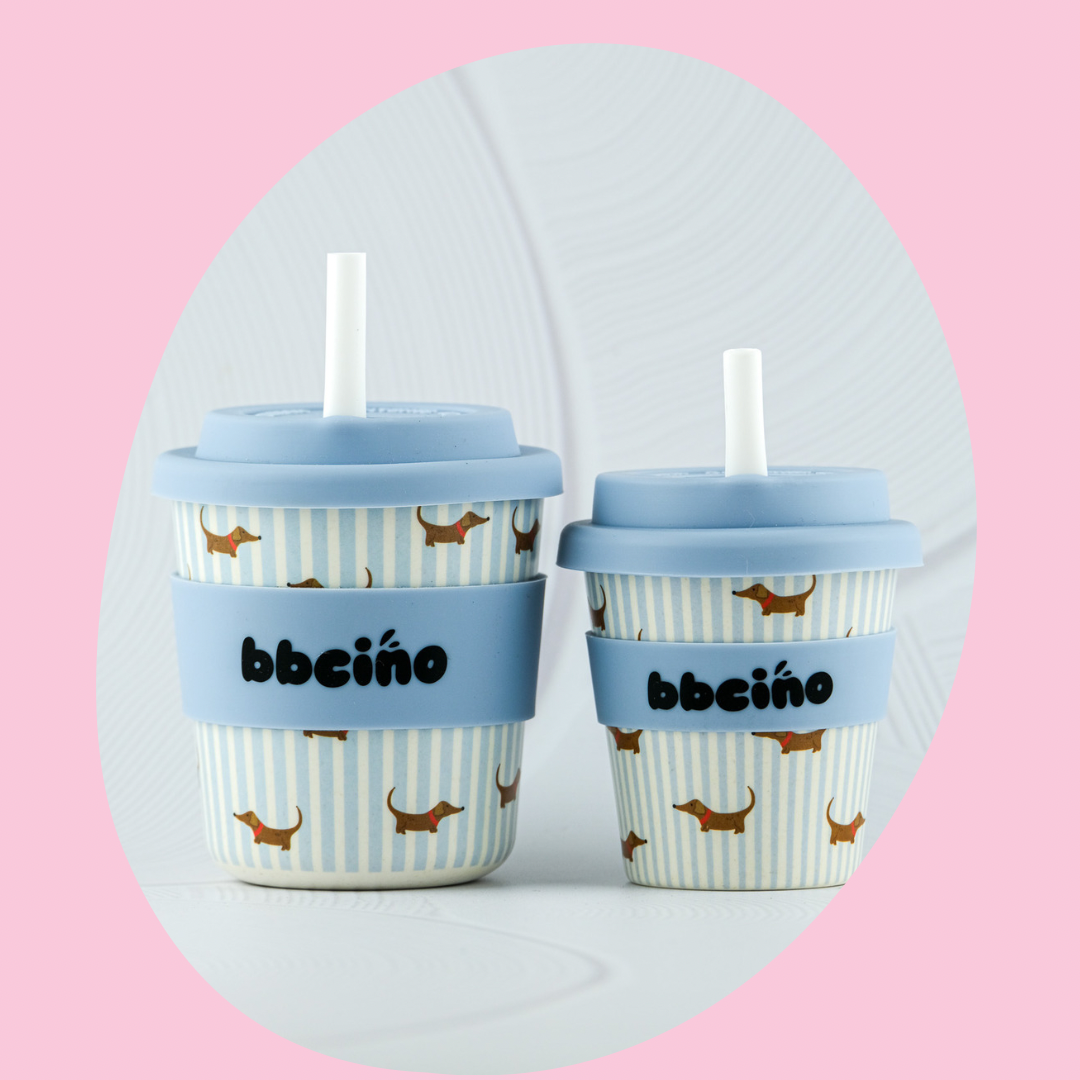 BBcino Cup Dash in Blue; BambinoCino 240ml